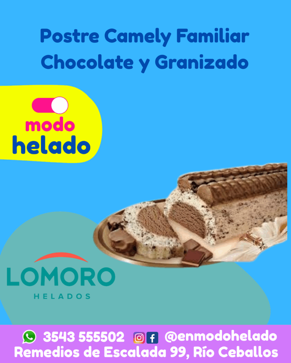Camely Chocolate Granizado Lomoro