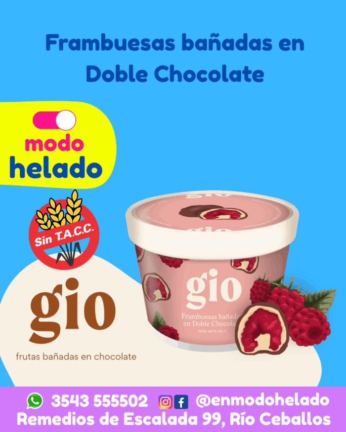 Frambuesas Gio Sin TACC