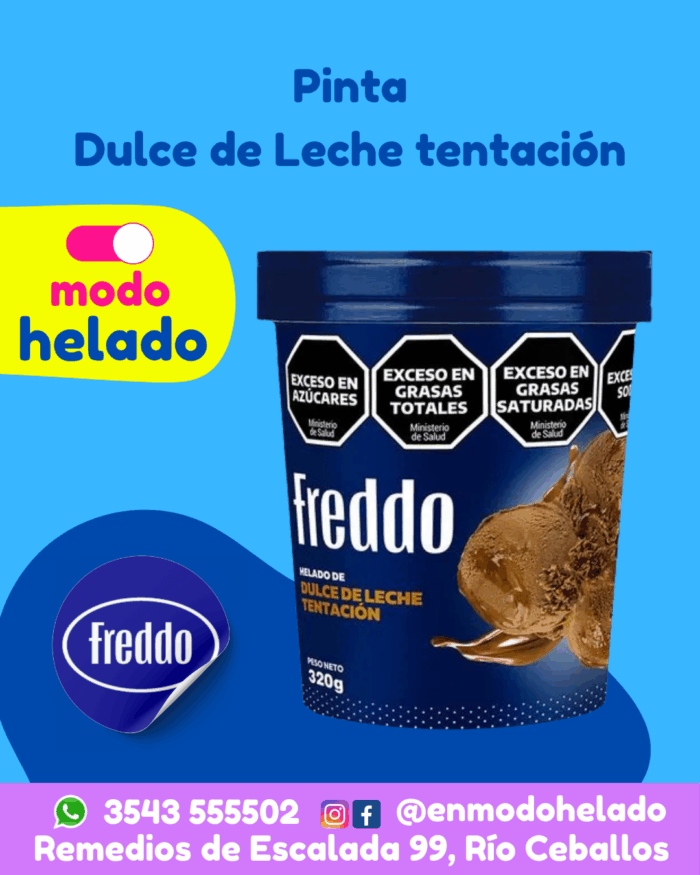 Pinta Dulce de Leche Tentación Freddo
