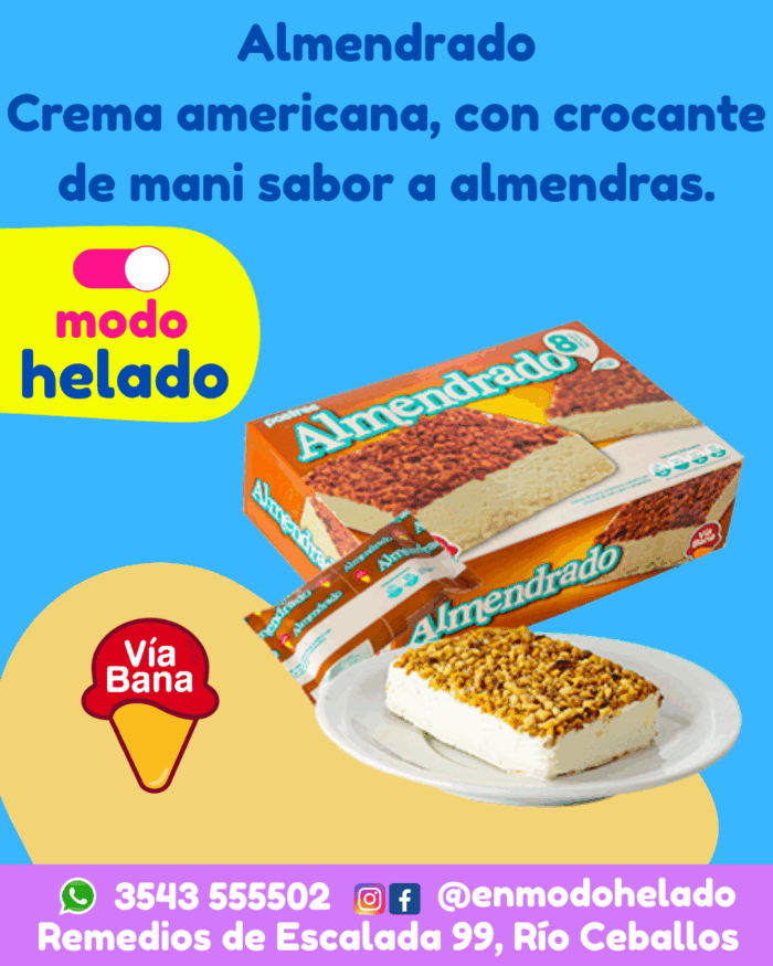 Almendrado caja x 8 Via Bana