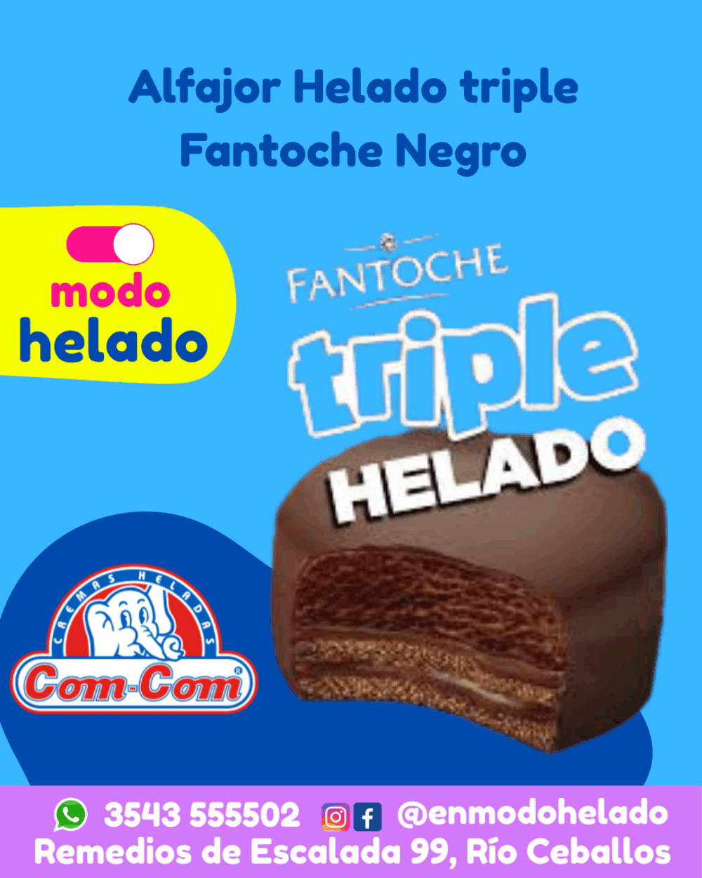 Fantoche Negro Alfajor ComCom