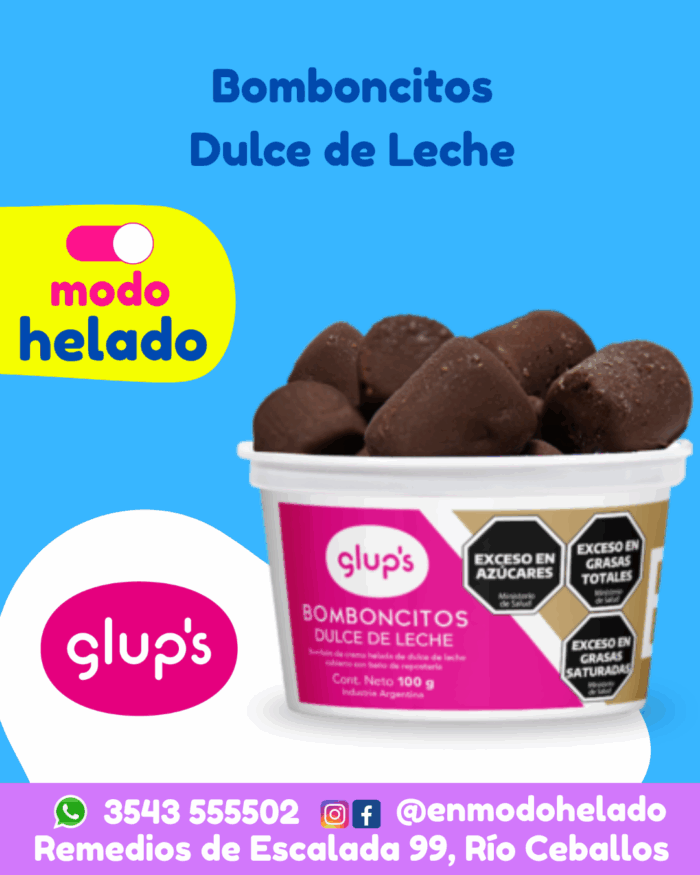 Bomboncitos Dulde de Leche Glups