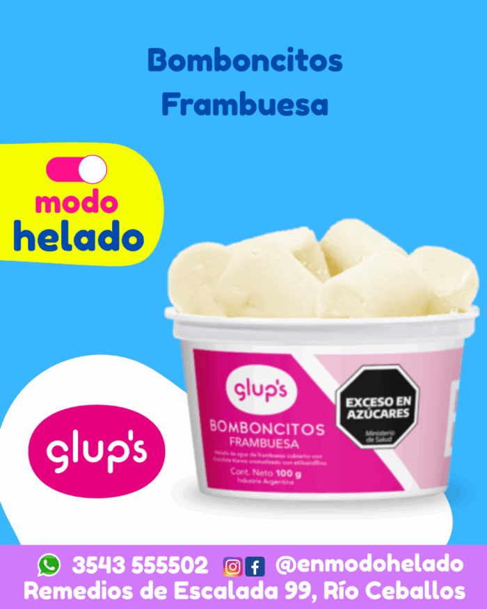 Bomboncitos Frambuesas Glups