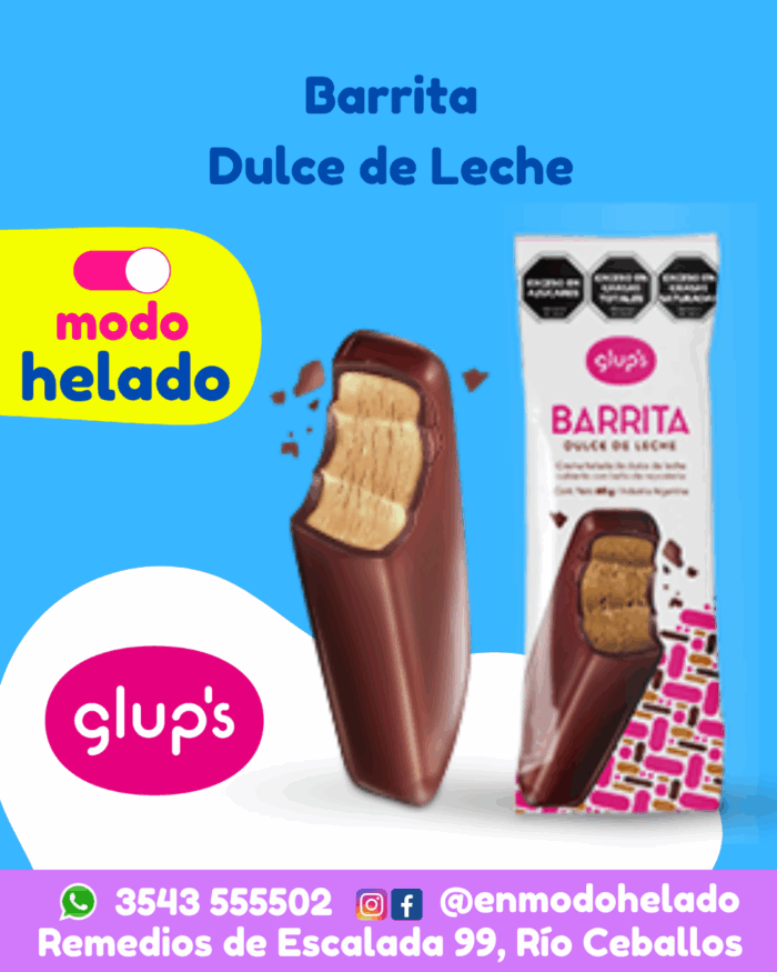Barrita de DDL Caja x 24 Unidades Glups