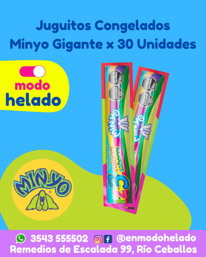 Juguitos congelados Minyo 123