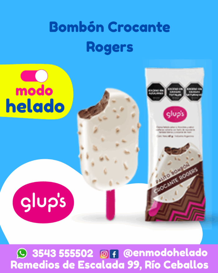 Palito Bombón crocante Rogers Glups