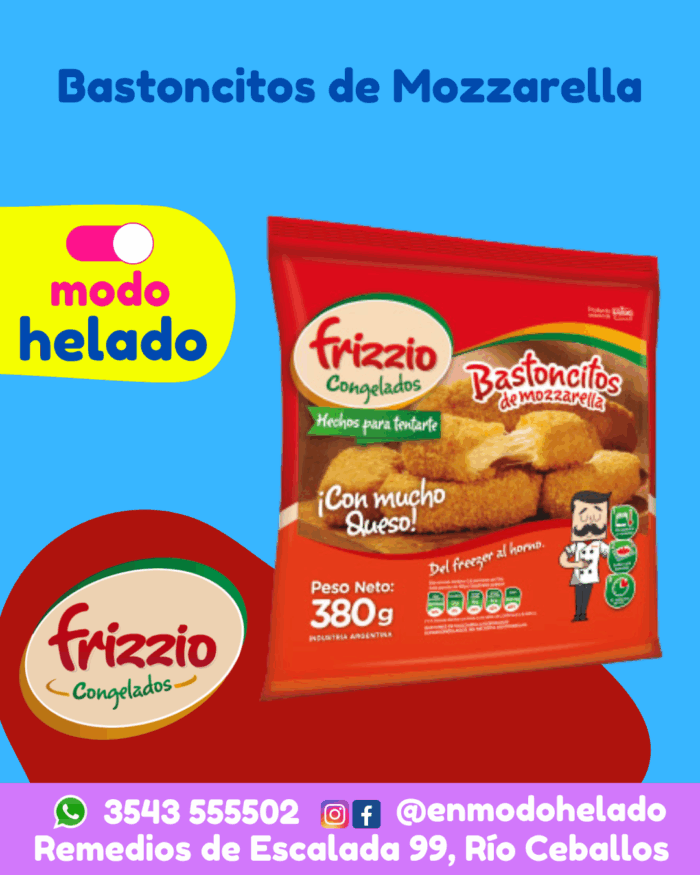 Bastoncitos de Mozzarella Frizzio