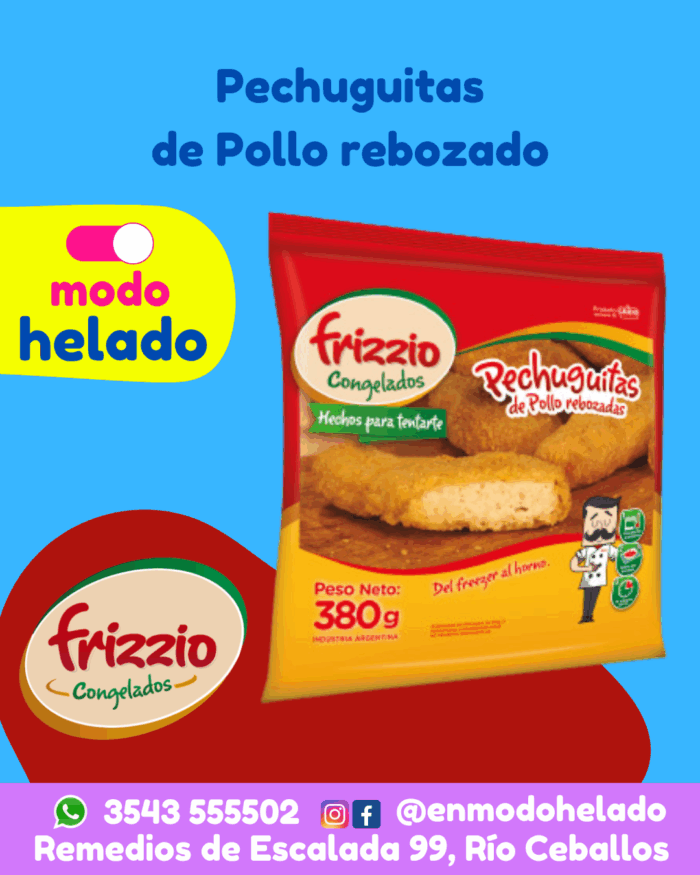 Pechuguitas de pollo rebozado Frizzio
