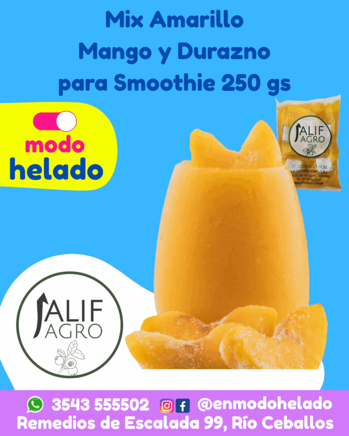Smoothie Mango y Durazno por 5 unidades
