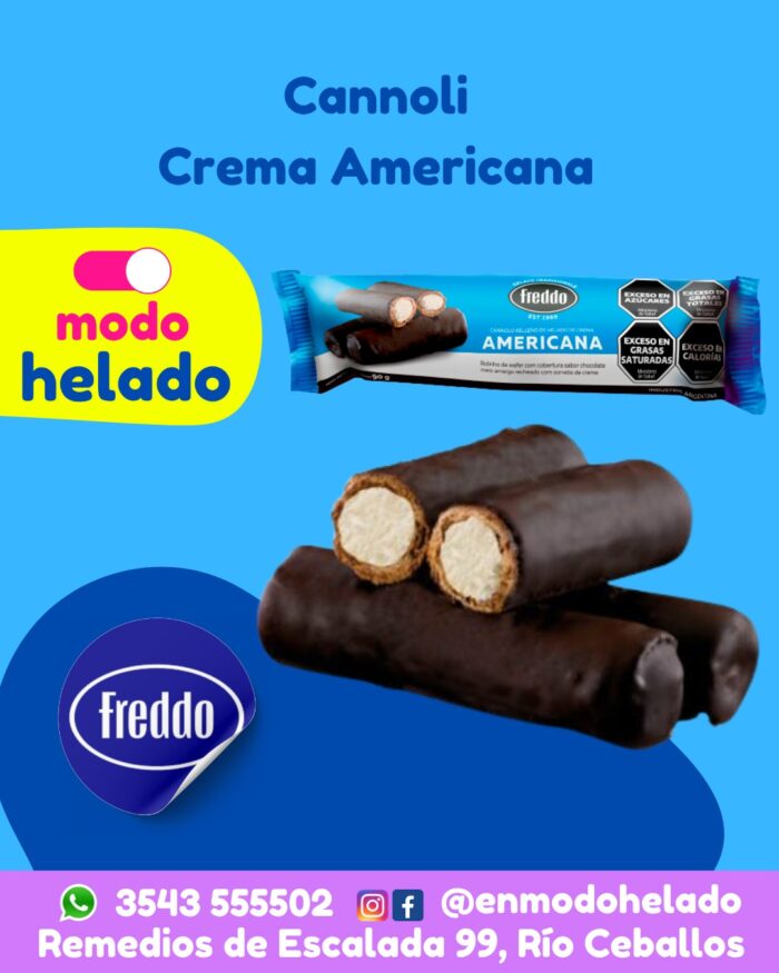 Cannoli Crema Americana Freddo