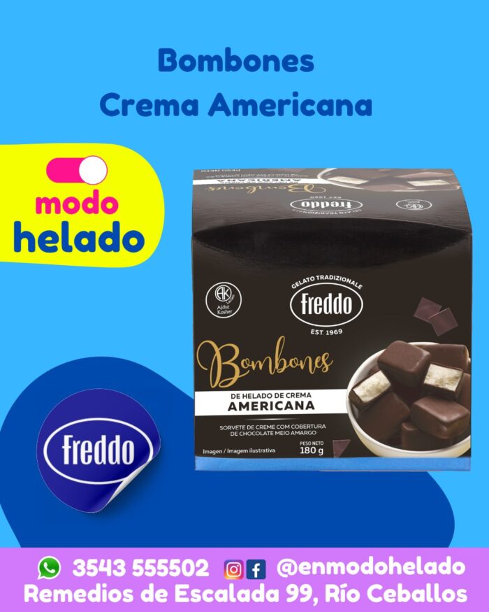 Bombones Crema Freddo 180 gs